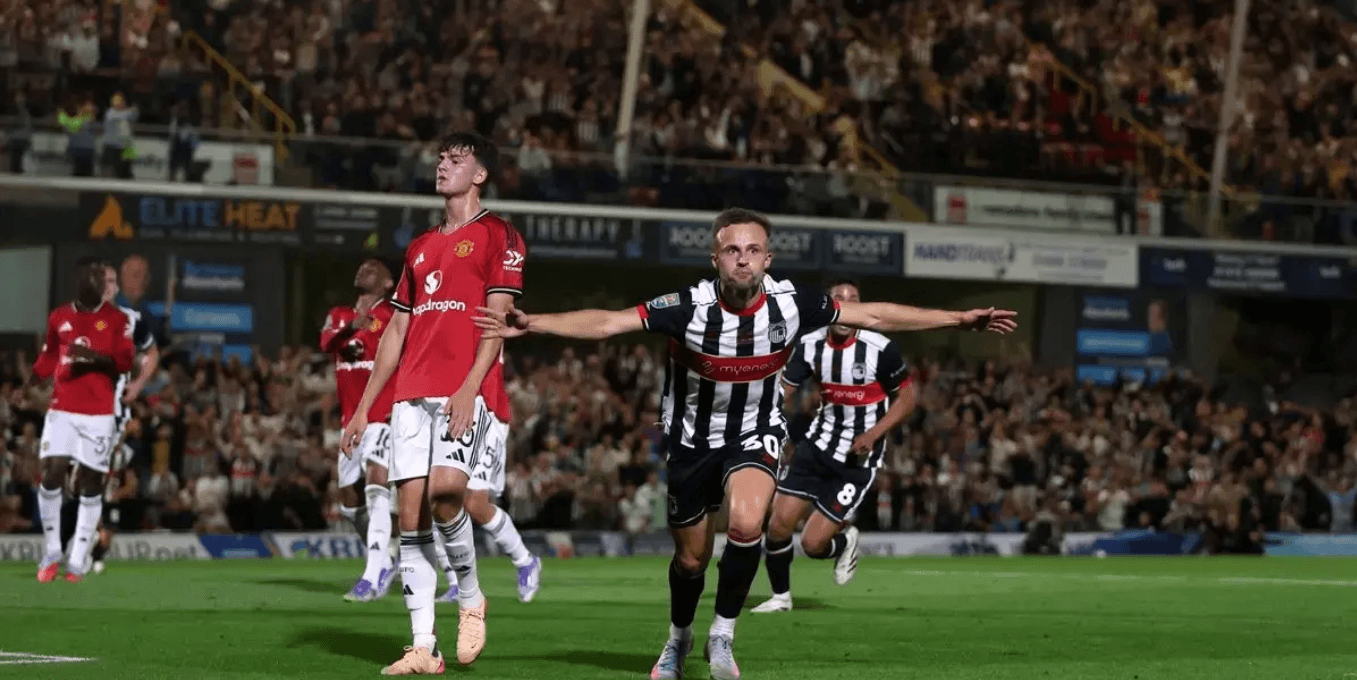 Humiliating Defeat: Manchester United Eliminated by a Fourth-Tier Side in EFL Cup for First Time in Club History