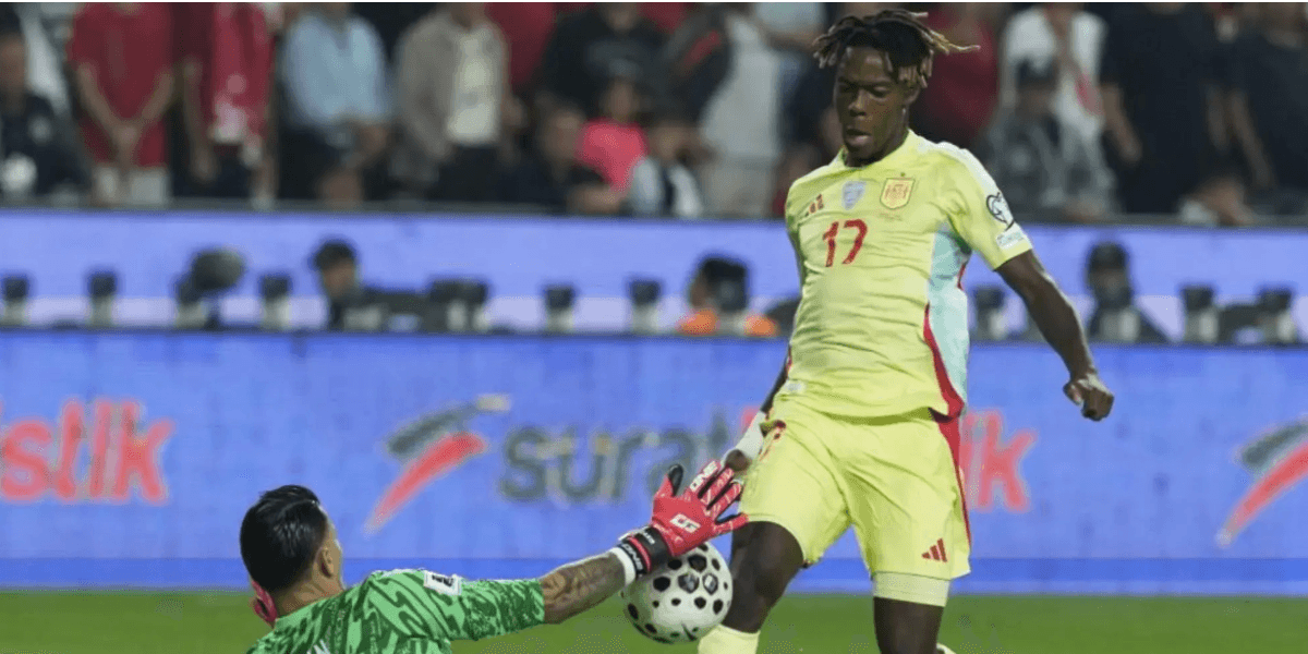 نيكو ويليامز يعاني من إصابة في المقربة وقد يغيب عن مباراة أرسنال في دوري الأبطال