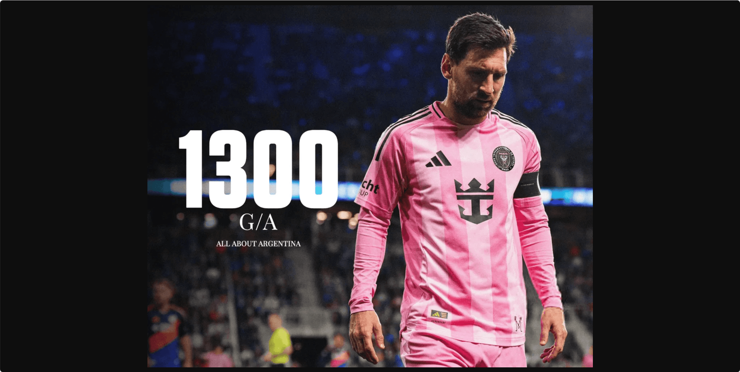 सच्चे महान खिलाड़ी! मेस्सी के करियर: 896 गोल और 404 असिस्ट, कुल 1300 गोल योगदान तक पहुंचे