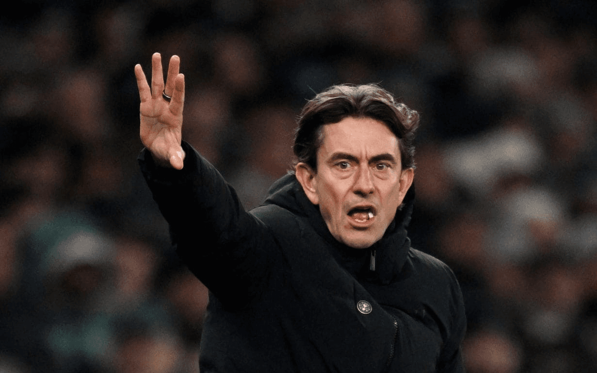 فرانك قاد توتنهام في 38 مباراة بـ13 فوزًا فقط – نسبة الفوز 34% فقط!