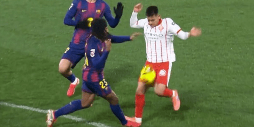 Official Admits Wrong Decision: Foul on Koundé Before Girona’s 2nd Goal vs Barcelona; VAR Referee to Be Punished