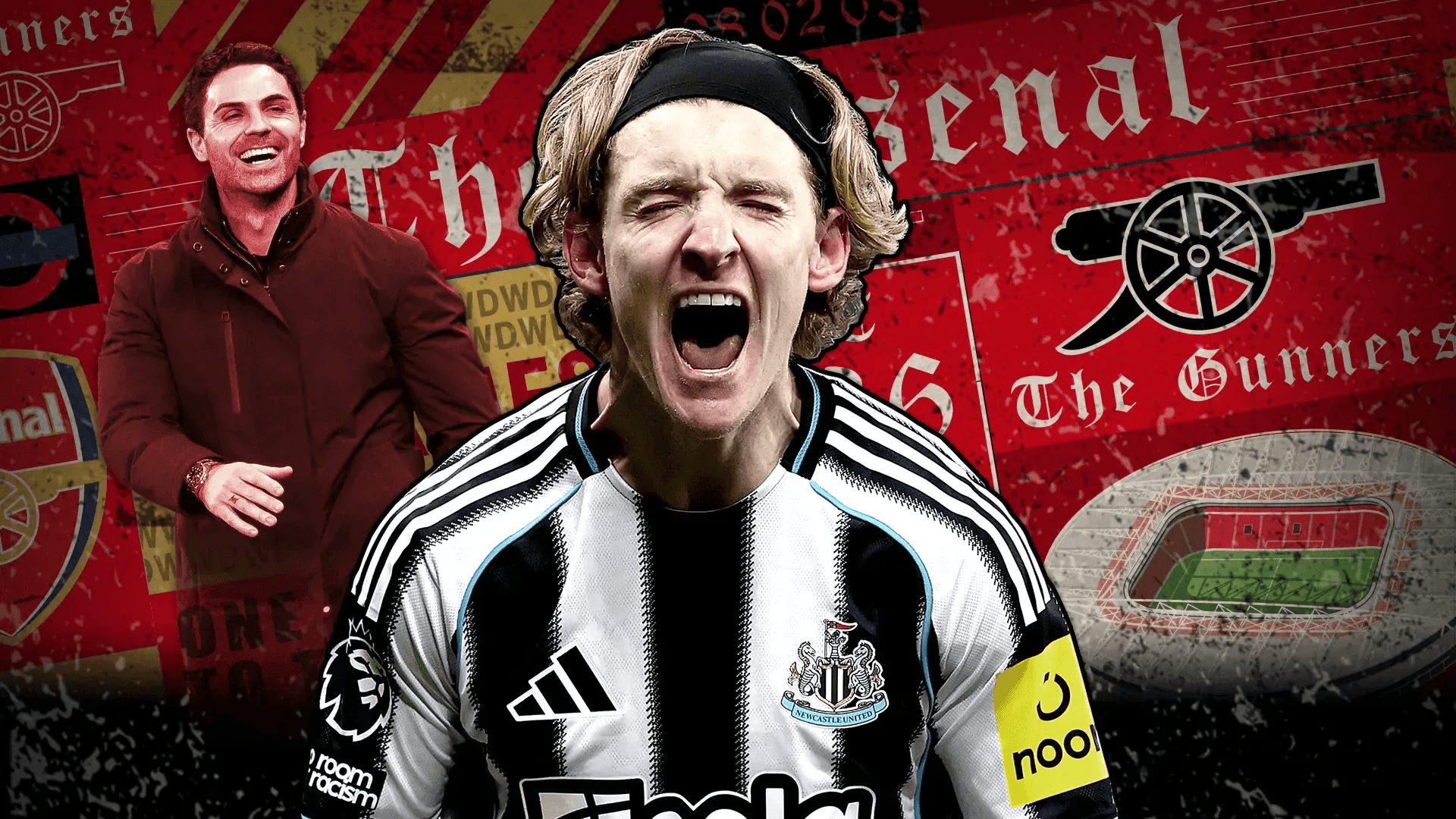 صفقة بـ95 مليون جنيه إسترليني مذهلة! أرسنال يتصدر سباق غوردون، نيوكاسل يضع سعرًا فلكيًا على نجم إنجلترا بينما ليفربول ومانشستر يونايتد يترصدان!